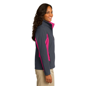 Port Authority Women's Core Colorblock Soft Shell Jacket.