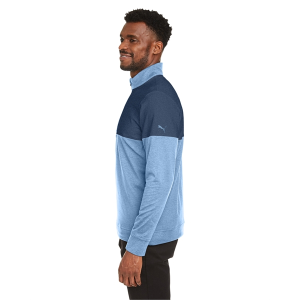 Puma Golf Men's Cloudspun Warm Up Quarter-Zip