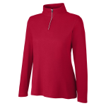 CORE365 Ladies' Fusion ChromaSoft™ Pique Quarter-Zip