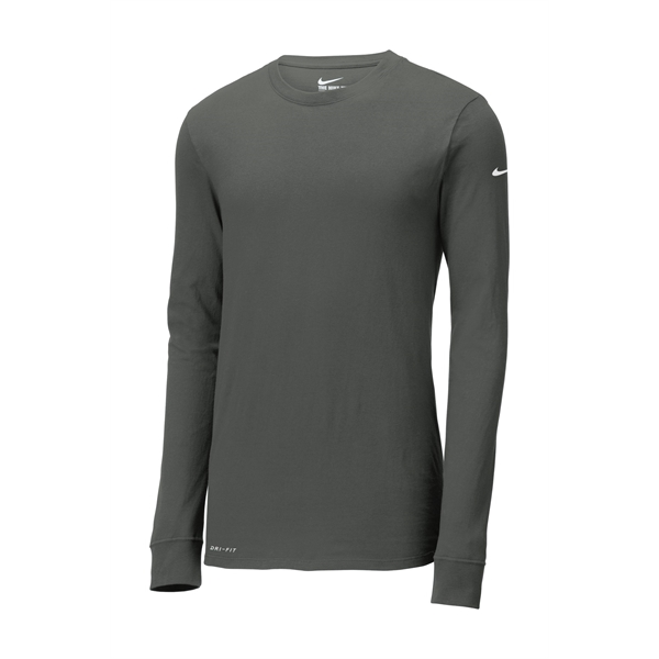 nike dri fit cotton long sleeve tee